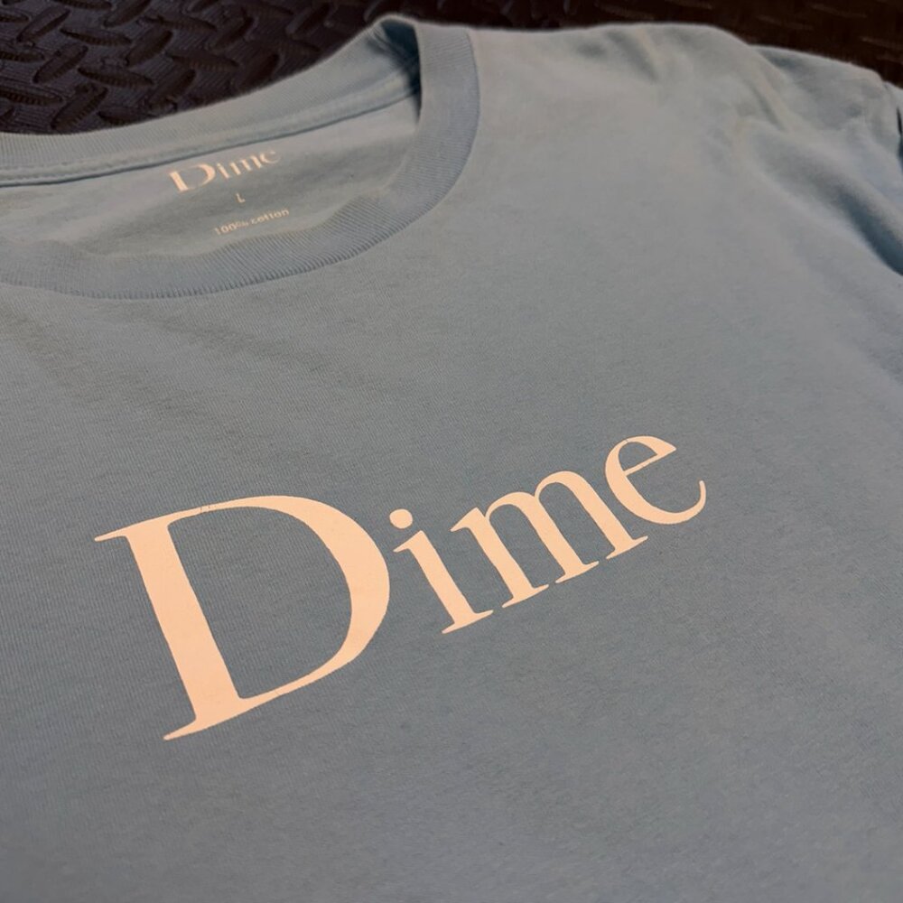 DIME Blue longsleeve t-shirt